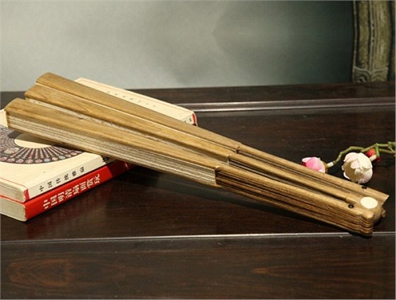 金絲楠木折扇
