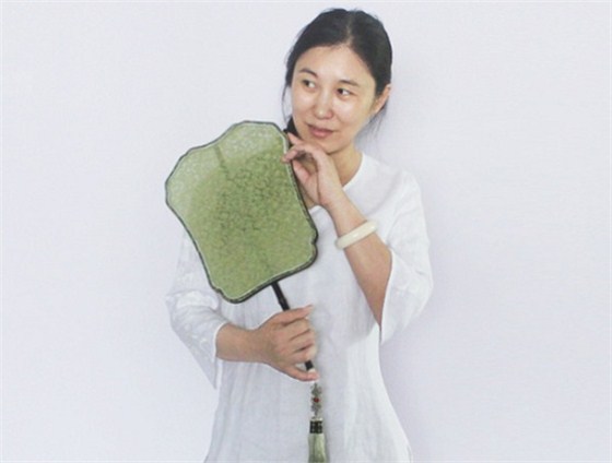 羅布團扇圖片