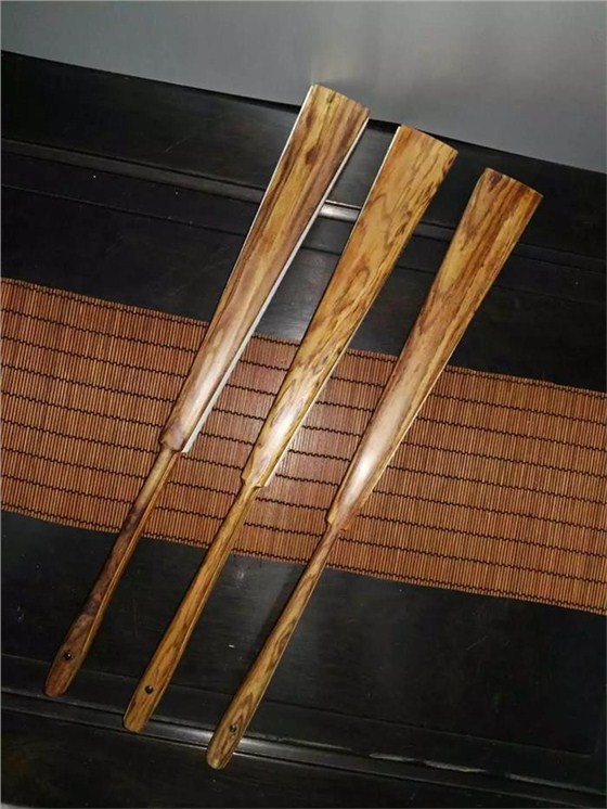 海黃折扇 展示