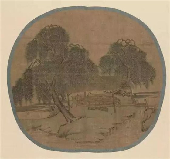 五代末·郭忠恕 《柳龍骨車》