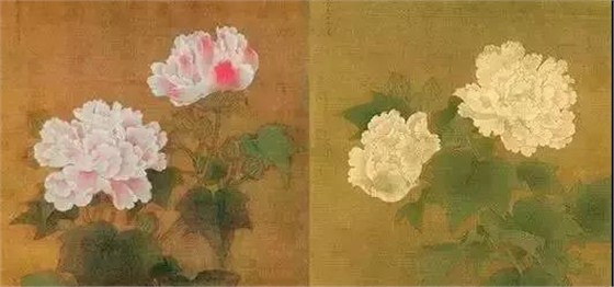 日本國(guó)寶——南宋·李迪《紅白芙蓉花圖》