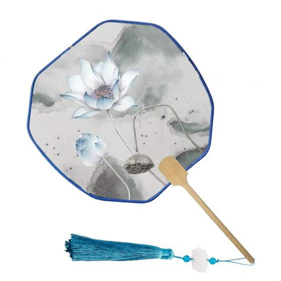團扇：蓮華