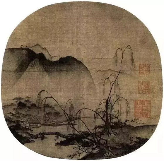 蘇扇扇面