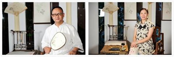 盛春老師與胡建忠老師