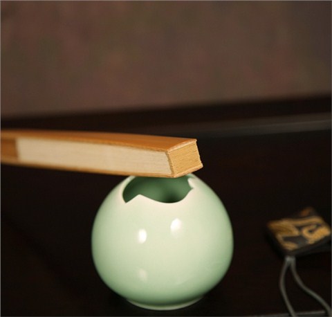 暗釘玉竹折扇