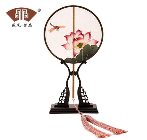 玉竹柄緙絲團扇（多款）