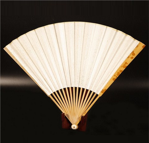 極品福建紅湘妃竹折扇