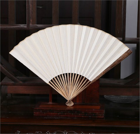 精品全棕竹文玩折扇