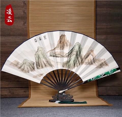 三生三世十里桃花之玉清昆侖扇
