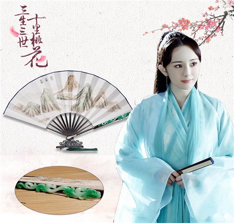 三生三世十里桃花之玉清昆侖扇