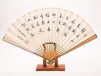 不同檔數和尺寸的折扇扇骨