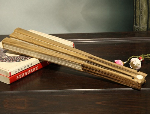 金絲楠木折扇