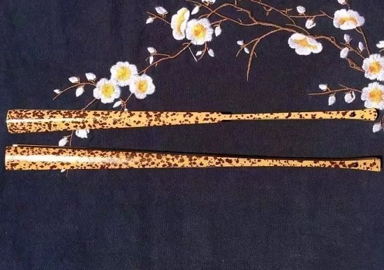 紅芝麻竹折扇圖片