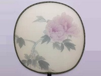 用空白宮扇繪制牡丹花教程