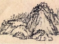 團(tuán)扇風(fēng)景畫(huà)畫(huà)法步驟講解