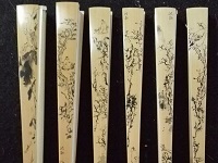 扇骨竹刻藝術與書畫藝術的結合