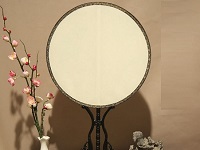 繪畫用絹空白團扇的發展