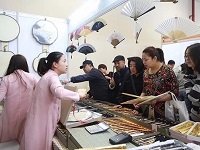 盛風蘇扇應邀參展第41屆全國文房四寶藝術博覽會
