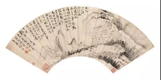 1696年作 柴門徒倚圖