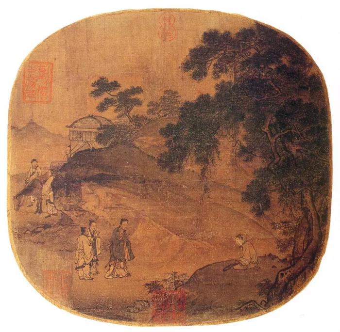 南宋 《孔子見榮啟期》