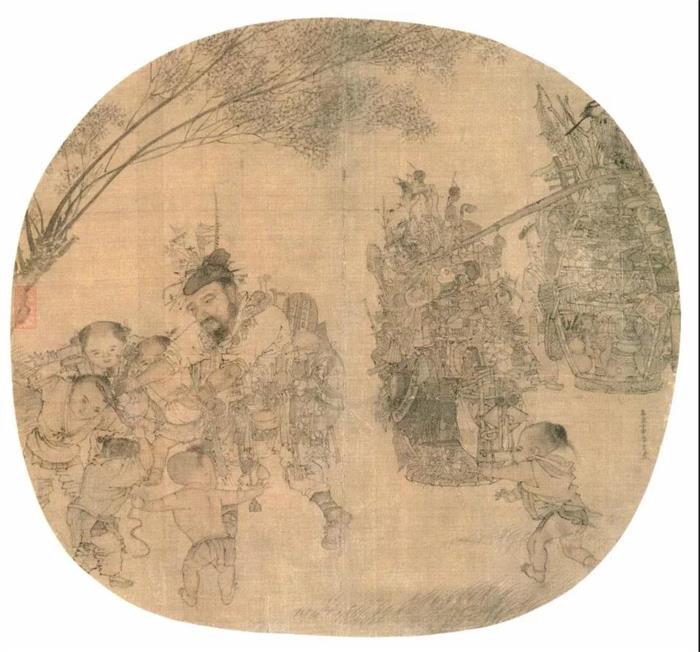 宋·李嵩 《貨郎圖》2