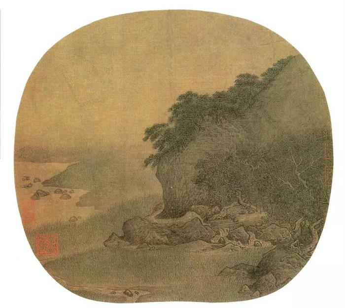 南宋·閻次于 《松壑隱棲圖》