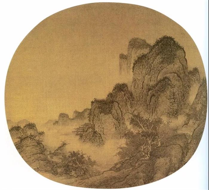 南宋 《仿范寬山水圖》