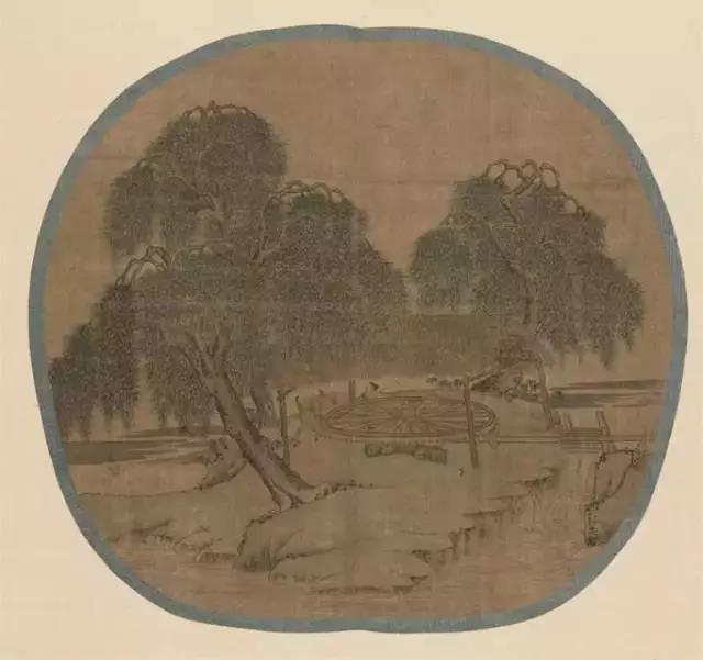 五代末·郭忠恕 《柳龍骨車》