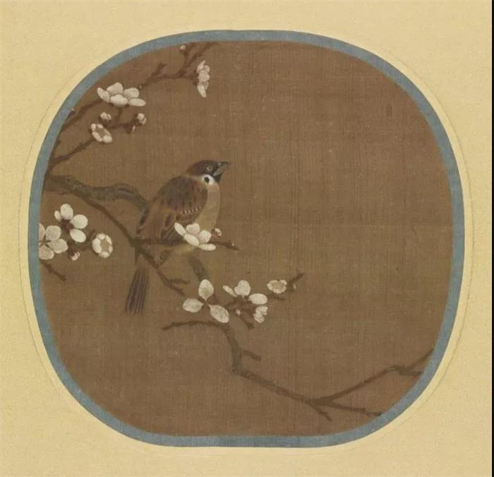 傳 宋徽宗《梅雀圖》