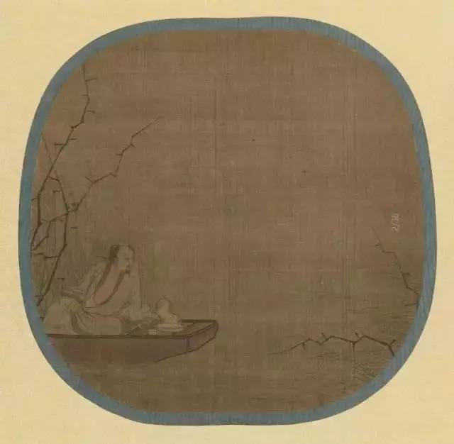 南宋 馬遠 《舟人形圖浪圖》