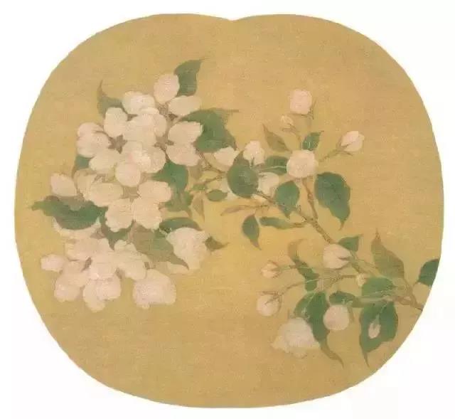 南宋·佚名《林檎花圖》
