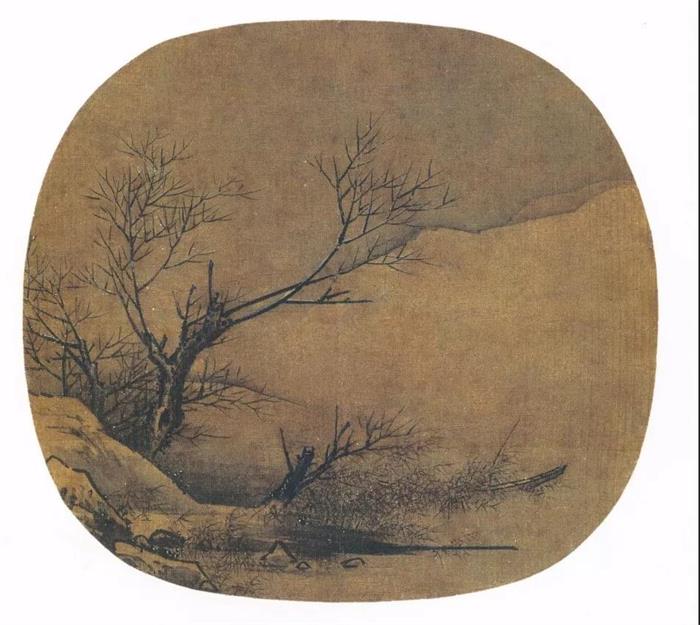 梁楷 《雪景山水圖 》