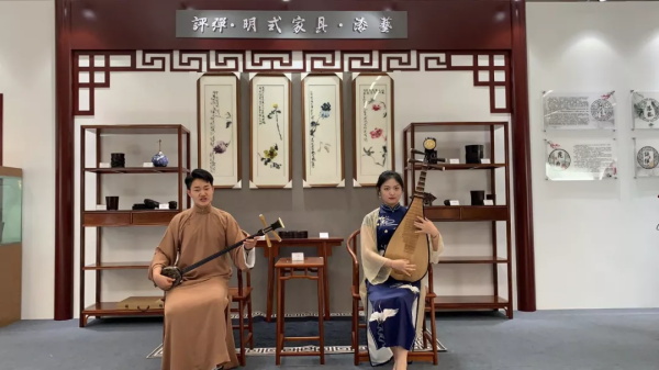 現場蘇州評彈表演