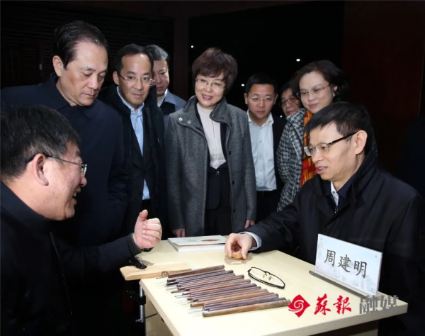 省委常委、市委書記許昆林赴吳中區、蘇州高新區專題調研蘇作文化工作